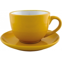 Набір чайний керамічний Economix Promo VENA  250мл, жовтий