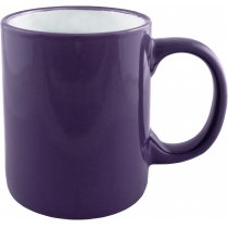 Чашка керамічна Economix Promo ARENA 320мл, фіолетова
