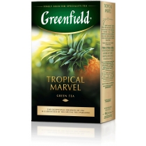 Чай Greenfield Tropical Marvel 100 г китайський зелений з ананасом і імбиром