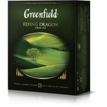 Чай Greenfield Flying Dragon 100 шт х 2 г зелений китайський