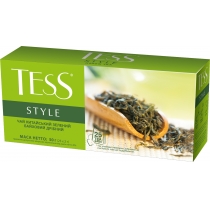Чай TESS Style 25 шт х 2 г зелений китайський чай