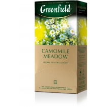 Чай Greenfield Camomile Meadow 25 шт х 1,5 г трав'яний з ромашкою, шипшиною, мелісою, лічі
