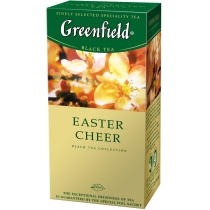 Чай Greenfield Easter Cheer 25 шт х 1,5 г індійський чорний байховий з вербеною