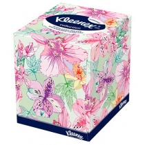 Серветки  Kleenex Collection двошарові коробка куб 100 шт