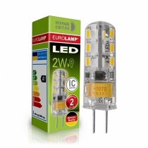 Лампа світлодіодна EUROLAMP  капсульна силікон G4 2W G4 3000K 220V (1000)