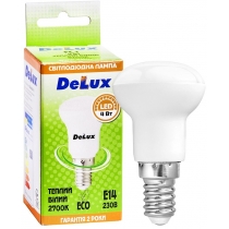 Лампа світлодіодна DELUX FC1 4Вт R39 2700K 220В E14 теплий білий
