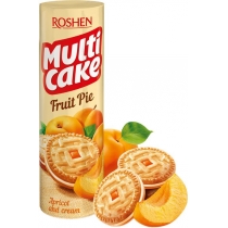 Печиво-сендвіч Multicake з начинкою абрикос-крем 195г /28шт