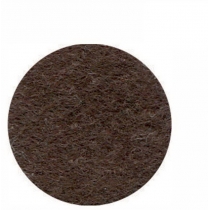 Фетр листковий (поліестер), 21,5х28 см, Коричневий темний, 180г/м2, ROSA TALENT
