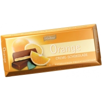 Шоколад темний Бьоме з кремово-апельсиновою начинкою,100г