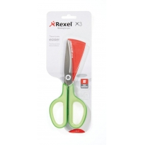 Ножиці Rexel із неіржавіючої сталі X3, колір зелений