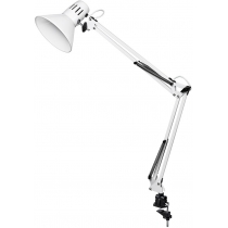 Лампа настільна  DELUX TF-06_E27 білий