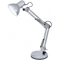 Лампа настільна  DELUX TF-07_E27 срібло