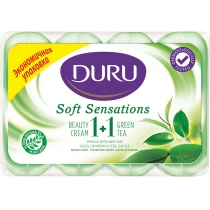 Мило Duru 1+1 Soft Sensations 4 х 90 г зелений чай