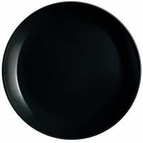 Тарілка LUMINARC DIWALI BLACK /27.3 см/підставн.