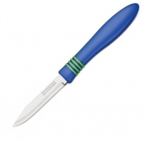 Набори ножів TRAMONTINA COR & COR X2 ножей 76 мм для овощей синій ручой