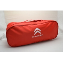 Сумка-органайзер в багажник Citroen червона