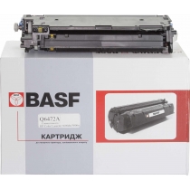 Картридж тонерний BASF для HP CLJ 3600/3800 аналог Q6472A Yellow (BASF-KT-Q6472A)