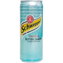 Напій сокомісткий Schweppes Original BitLemon ж/б, 0,33л