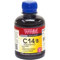 Чорнила для Canon CLI-451Bk/CLI-471Bk 200г Black Водорозчинні (C14/B) світлостійкі