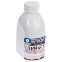 Тонер WWM TPN501 для Panasonic KX-FL 501/502/503/523/543 бутель 50г Black (TH68)
