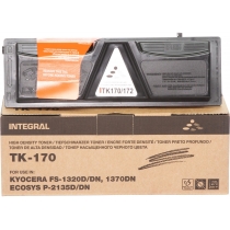 Туба з тонером Integral для Kyocera-Mita FS-1320D/1370DN аналог TK170/TK172 Black 240г (12100054)