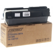 Туба з тонером IPM для Kyocera Mita FS-1300 аналог TK-130 Black 295г (TKKM80)
