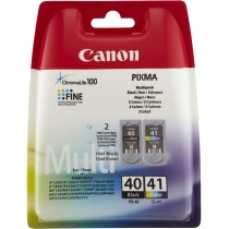 Картридж Canon для Pixma iP-1600/2200/MP-150/170/450 PG-40/CL-41 Black/Color (0615B043) Multipack