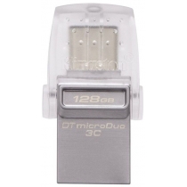 Флеш-пам'ять 128Gb KINGSTON USB Type-C,USB 3.1, сірий