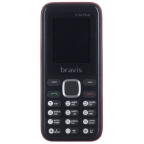 Мобільний телефон BRAVIS C184 Pixel Dual Sim (червоний)