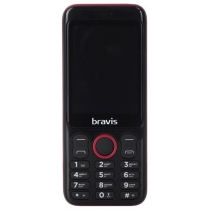 Мобільний телефон BRAVIS C281 Wide Dual Sim (червоний)