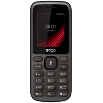 Мобільний телефон ERGO F185 Speak Dual Sim (чорний)