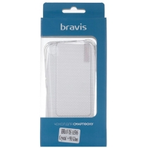 Чохол для смартф. BRAVIS A506 Crystal - TPU Clean + 9H Glass (Transparent)
