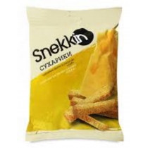 Сухарики Snekkin пшенично-житні зі смаком сиру, 70г