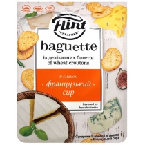 Сухарики Flint Baguette пшен смак французький сир, 110г