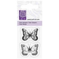 Штамп акриловий " Метелики", розмір: 5*6 см