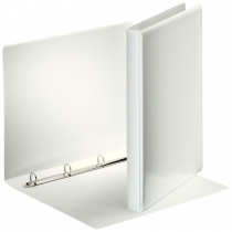 Папка-панорама на 4 кільця РР А4 16 мм колір "білий"  арт.49700