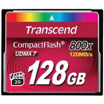 Карта пам'яті compact Flash 128Gb Transcend