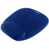 Килимок для миші Kensington з подушкою під зап'ястя, колір синій