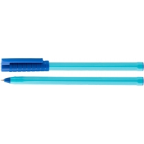 Ручка кулькова OPTIMA HYPE 0,7 mm. Корпус блакитний, пише синім