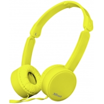 Гарнітура Trust Nano Foldable Headphones Yellow