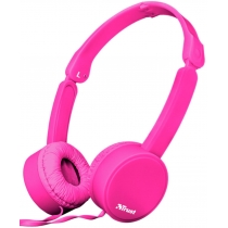 Гарнітура Trust Nano Foldable Headphones Pink