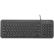 Клавіатура TRUST Muto Silent Keyboard модель 23090 чорний