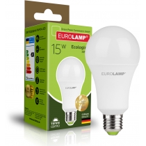 Лампа ЕКО EUROLAMP LED серія  A70 15W E27 3000K (50)