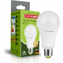 Лампа ЕКО EUROLAMP LED серія  A75 20W E27 4000K (50)