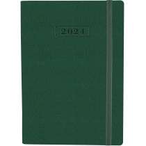 Щоденник датований 2022, NAMIB, зелений,  А5, з гумкою без поролона
