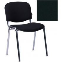 Крісло ISO-17 chrome, Штучна шкіра, чорний V-4