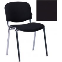 Крісло ISO-17 chrome, Тканина Zesta, чорний ZT-25