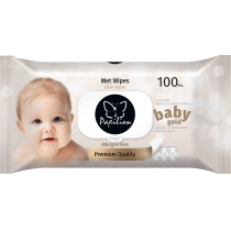 Серветки вологі PAPILION Baby Sensitive 100 шт пластикова кришка