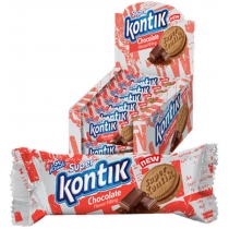 Печиво Super Kontik зі смаком шоколаду, 76г