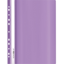 Папка-швидкозшивач А4 Economix Light з перфорацією, фіолетова